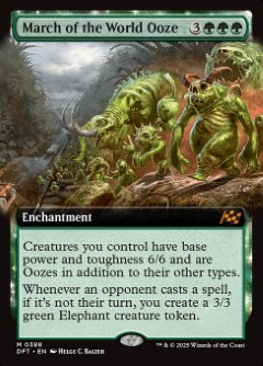 March of the World Ooze Aetherdrift Bordless